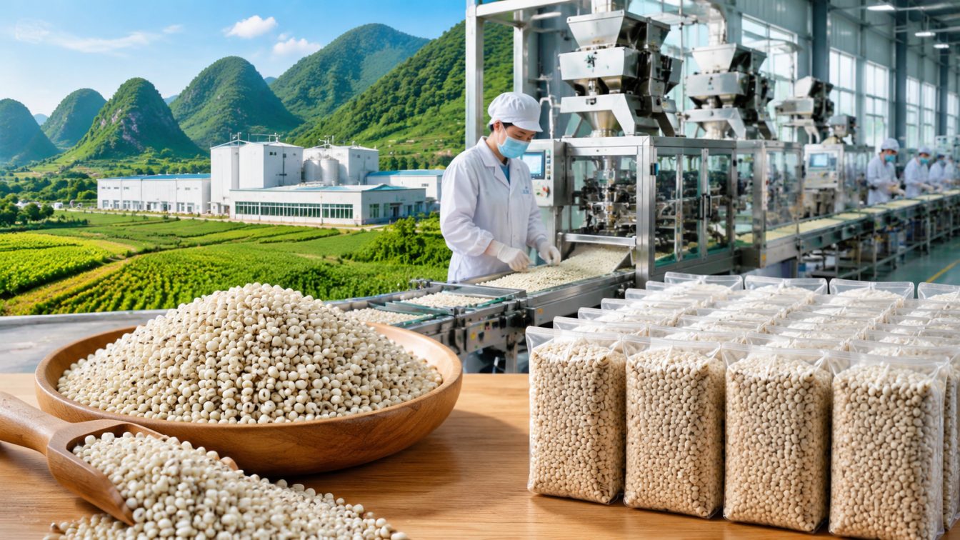 和龙为薏仁米采购提供产地直供